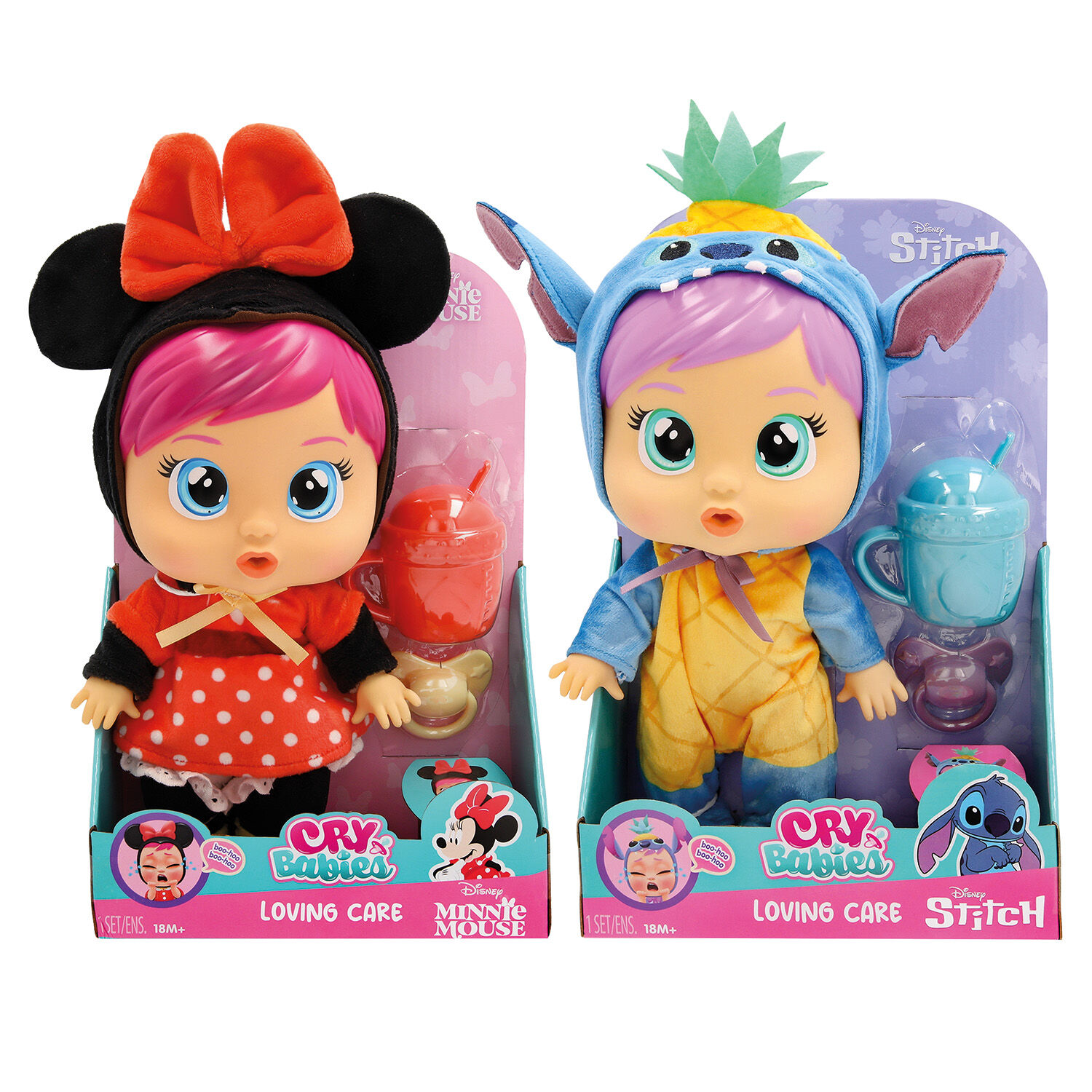 Cry Babies Disney – Διαδραστική Κούκλα που Κλαίει με Αληθινά Δάκρυα (18+ Μηνών) - Image 2